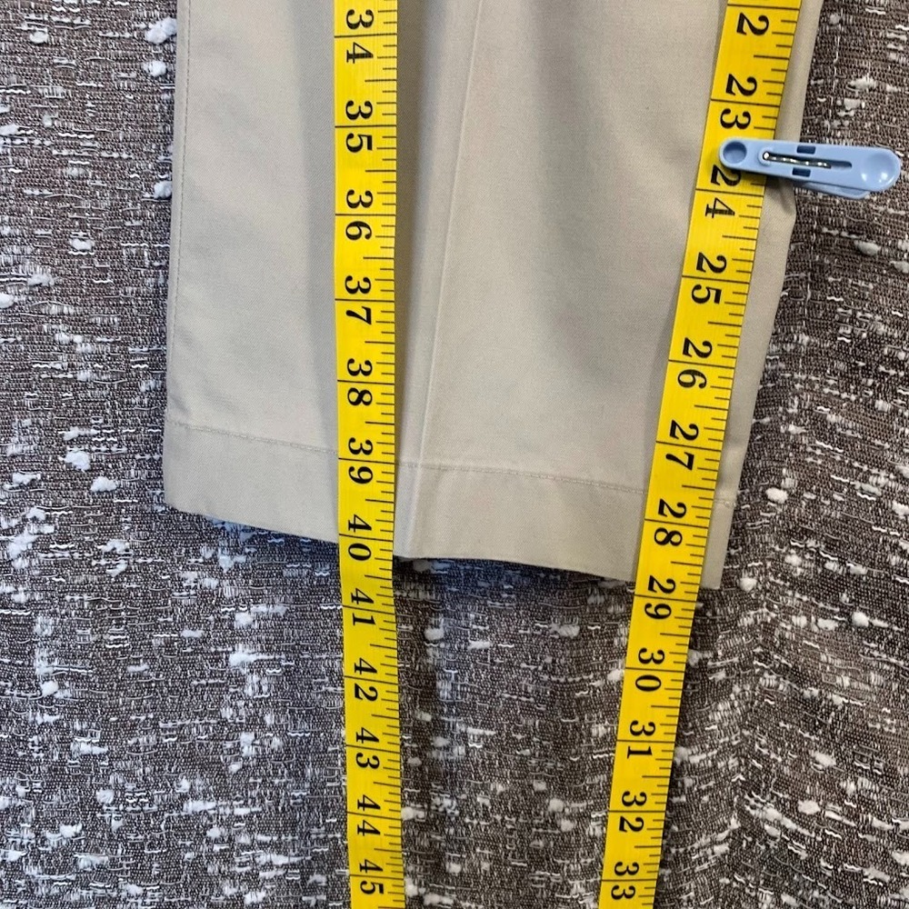 Brooks Brothers Pants 36x30 Khaki Lightweight Advantage Chino Clark 100% Cotton - Picture 5 of 14